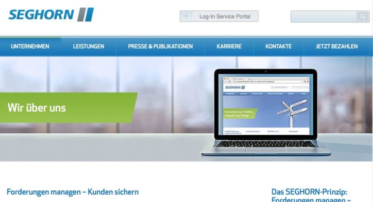 SEGHORN Inkasso AG, sind die serös?